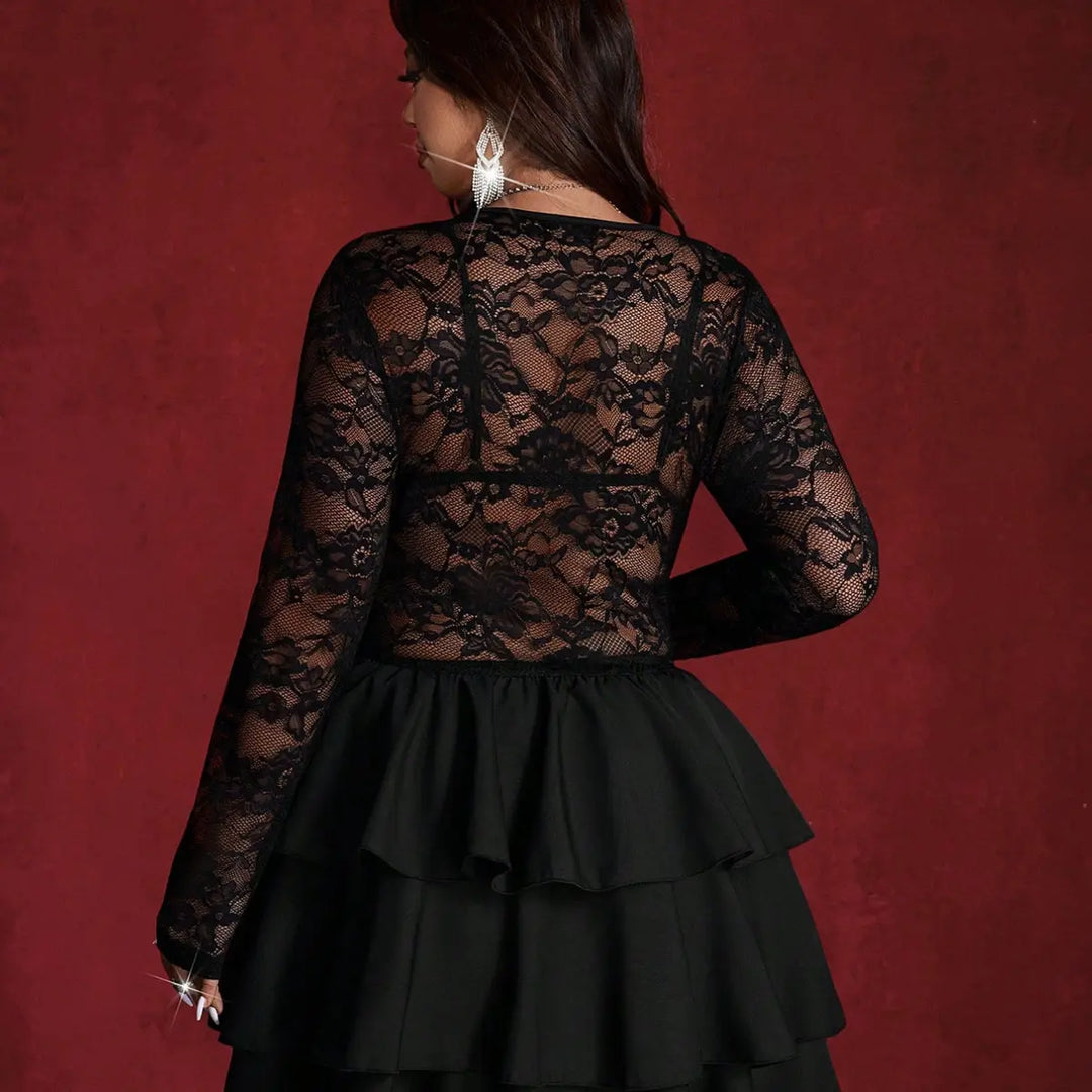 Women’s Lace French-Inspired Dress