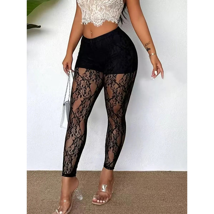 Women’s Lace Mesh Pants