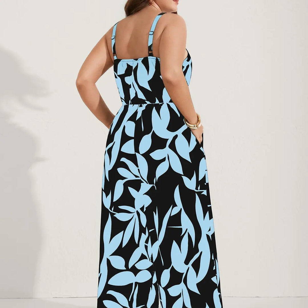 Women’s Boho Printed Jumpsuit