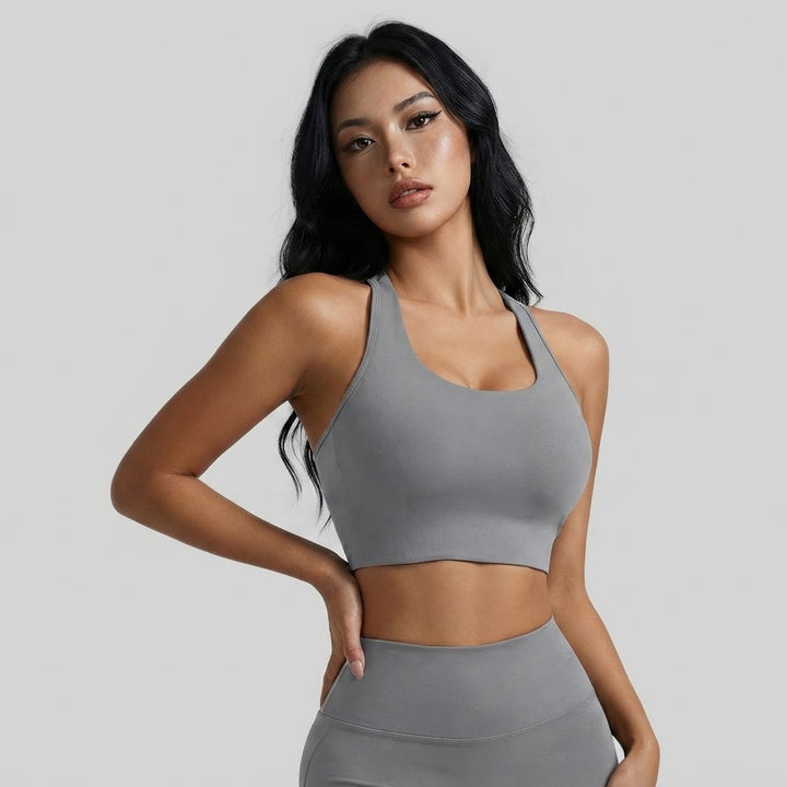 Women’s High Support Sports Bra – Built-In Pads