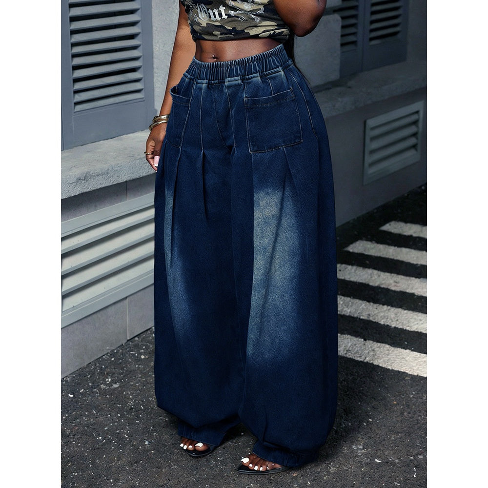Women’s Plus Size Wide Leg Jeans