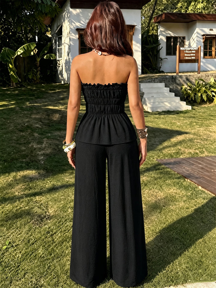 Women’s Off Shoulder Two Piece Set