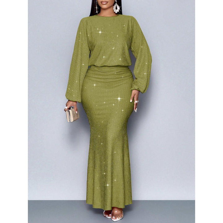 Women’s Sequin Mermaid Maxi Dress