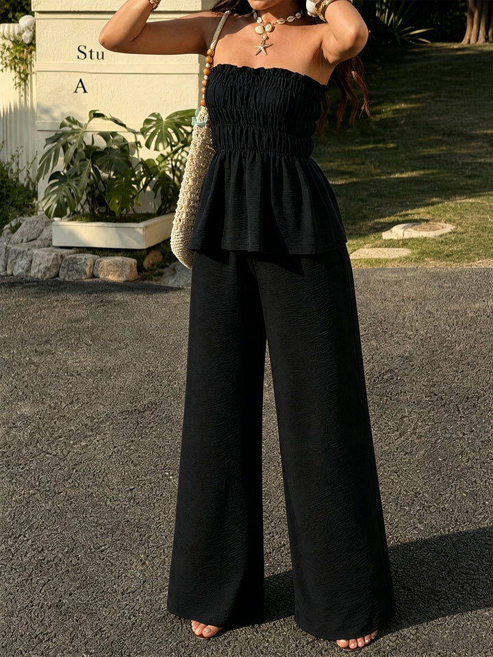 Women’s Off Shoulder Two Piece Set