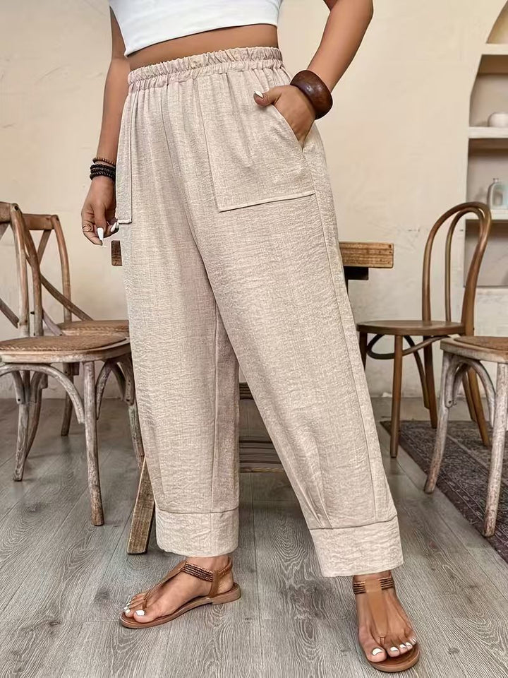 Women’s Plus Size Relaxed Harem Pants