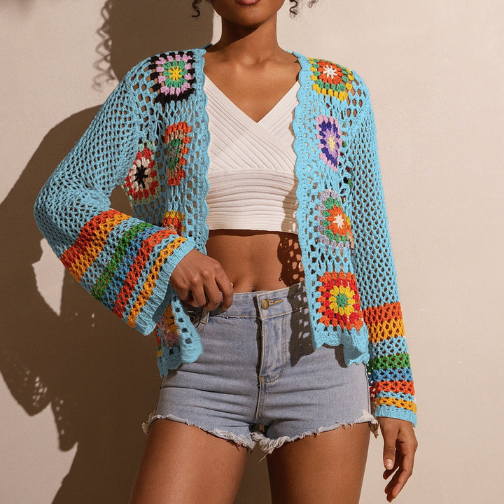 Women’s Boho Crochet Cardigan