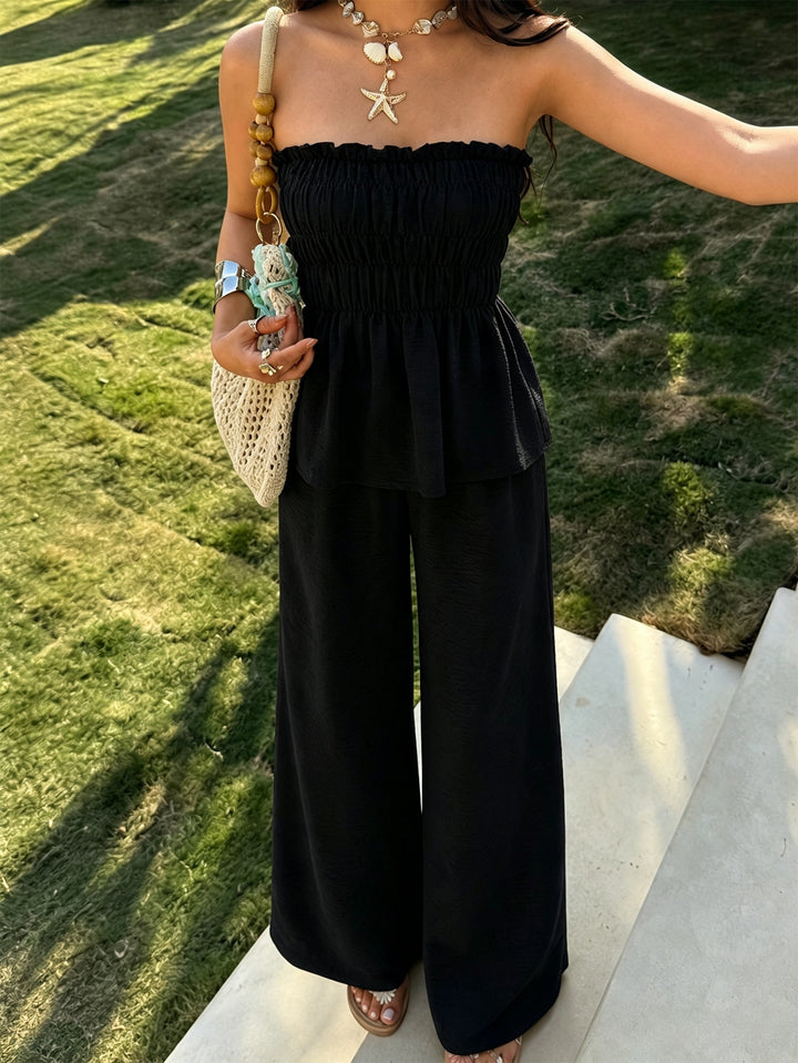 Women’s Off Shoulder Two Piece Set