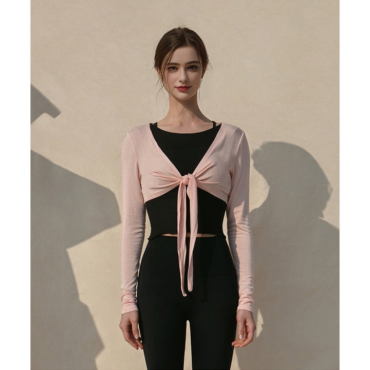 Women’s Lightweight Cropped Shrug – Long Sleeve Open Front Cardigan Top, Versatile Layering