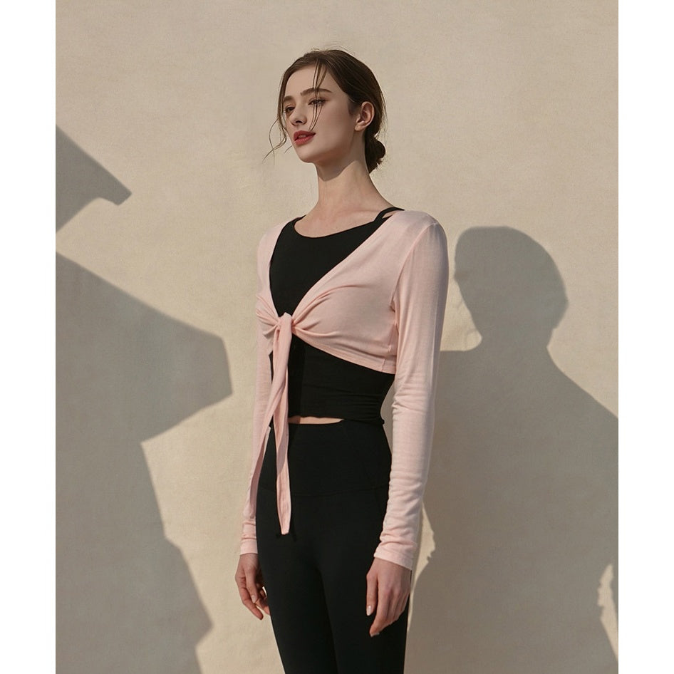 Women’s Lightweight Cropped Shrug – Long Sleeve Open Front Cardigan Top, Versatile Layering