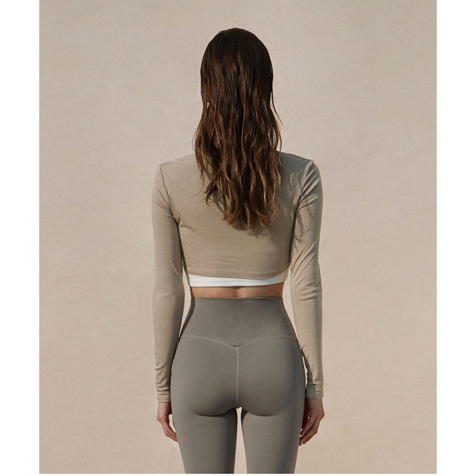 Women’s Lightweight Cropped Shrug – Long Sleeve Open Front Cardigan Top, Versatile Layering