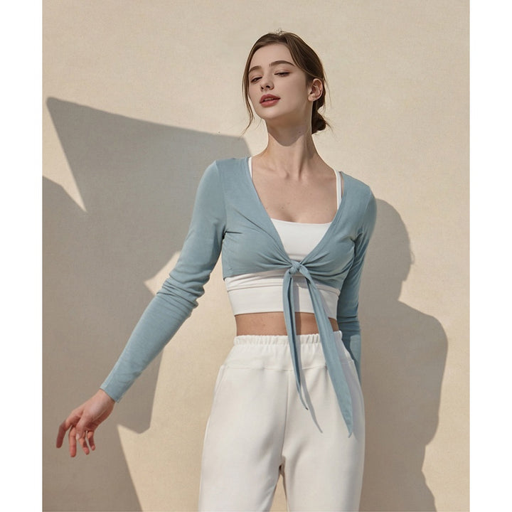 Women’s Lightweight Cropped Shrug – Long Sleeve Open Front Cardigan Top, Versatile Layering