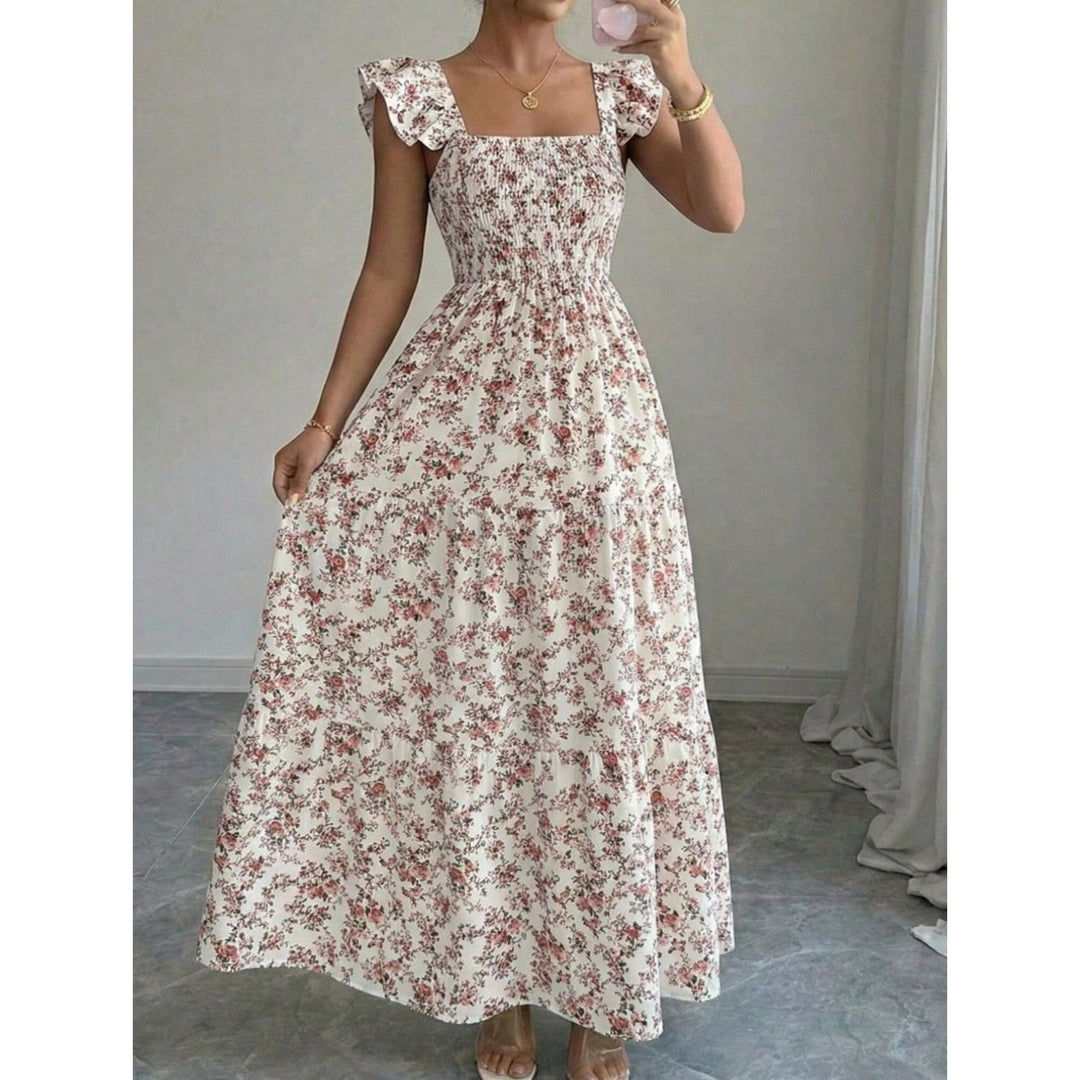 Women’s Floral Print Maxi Dress