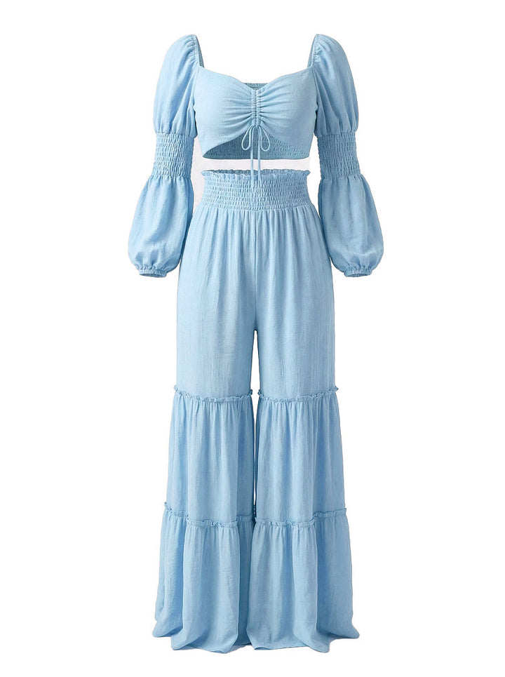 Women’s Ruffle Two Piece Set