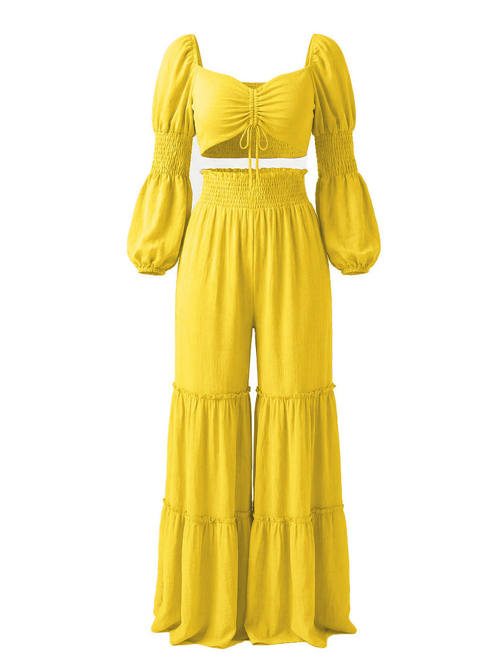 Women’s Ruffle Two Piece Set