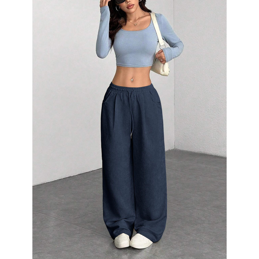 Women’s Corduroy Wide Leg Pants