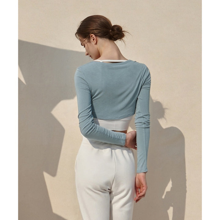 Women’s Lightweight Cropped Shrug – Long Sleeve Open Front Cardigan Top, Versatile Layering