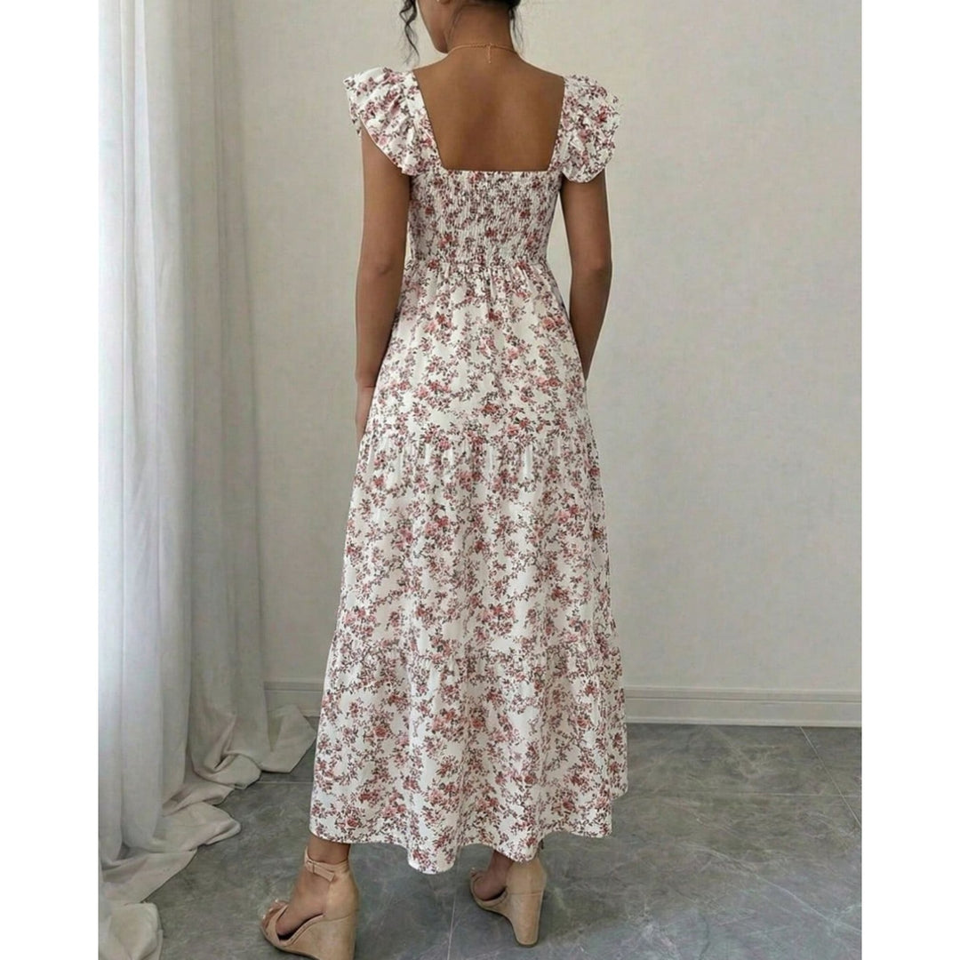 Women’s Floral Print Maxi Dress