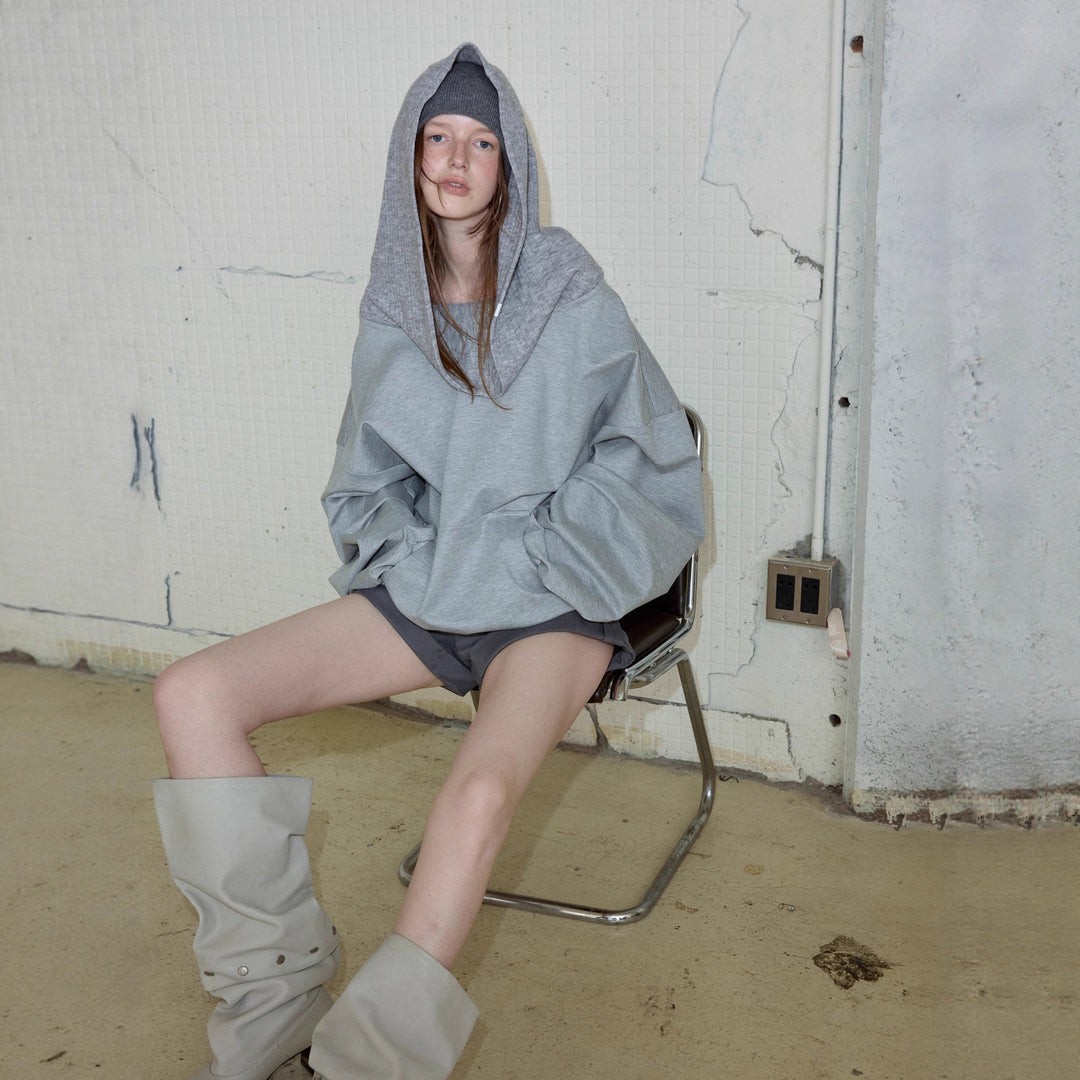 Women’s Off-Shoulder Hoodie Sweatshirt