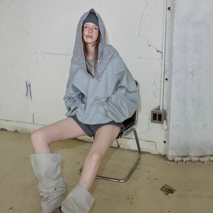 Women’s Off-Shoulder Hoodie Sweatshirt