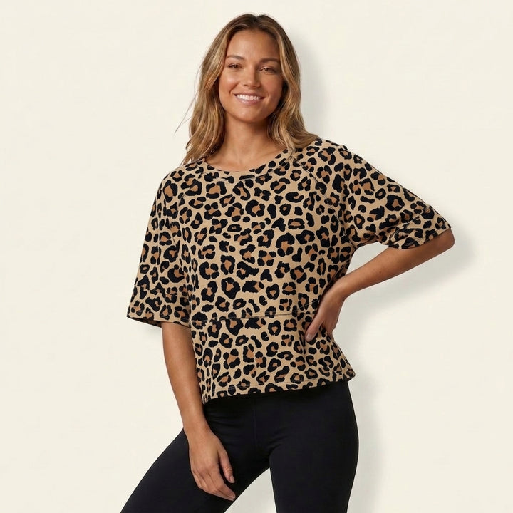 Women’s Flare Sleeve Loose Fit T-Shirt – Casual Chic Top