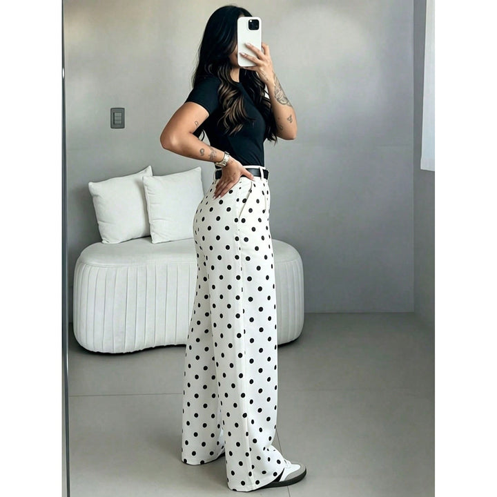 Women’s High Waisted Wide Leg Suit Pants