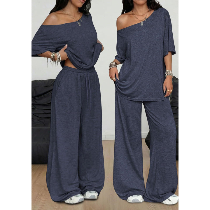 Women’s Off Shoulder Lounge Set