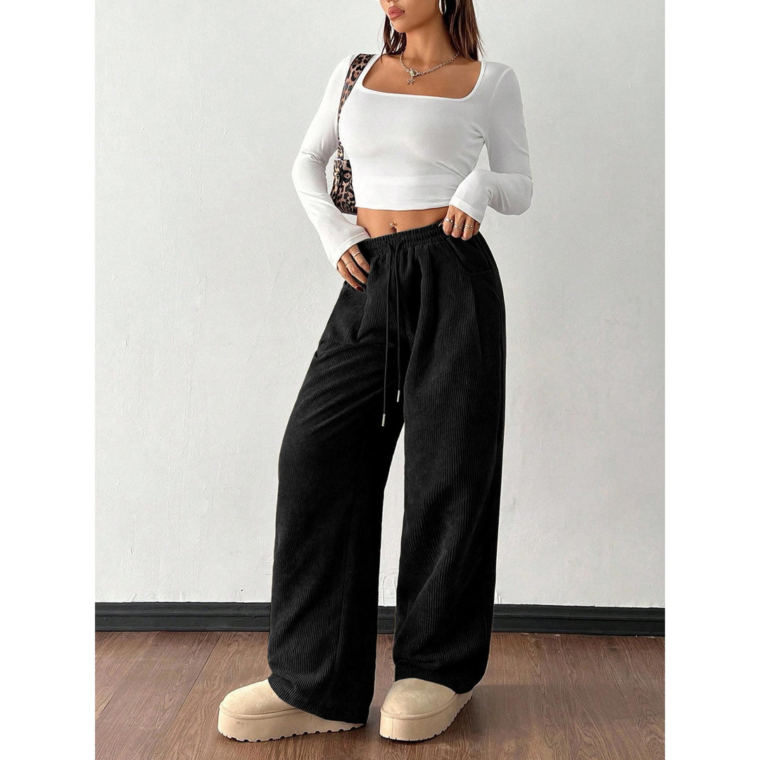 Women’s Corduroy Wide Leg Pants