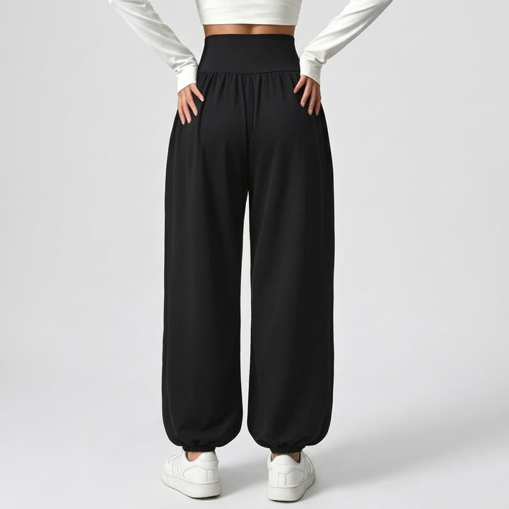 Women’s High-Waisted Wide-Leg Jogger Pants