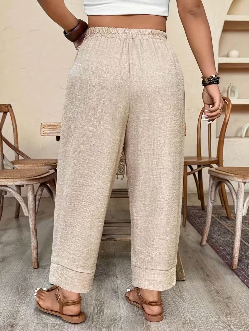Women’s Plus Size Relaxed Harem Pants