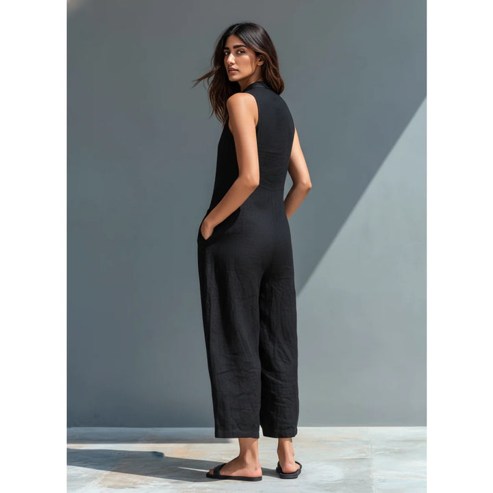 Women’s Linen Blend Jumpsuit