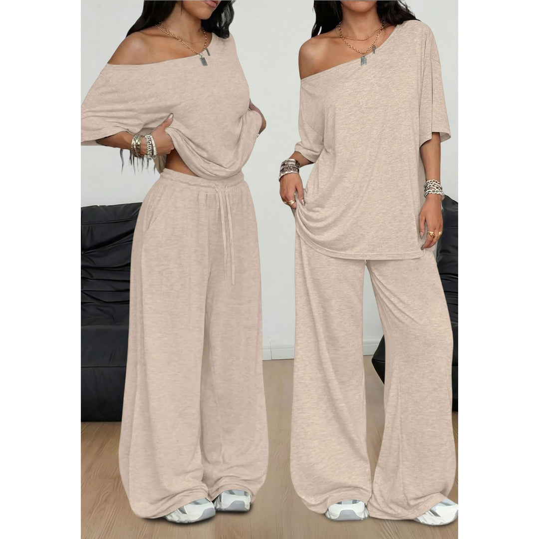 Women’s Off Shoulder Lounge Set