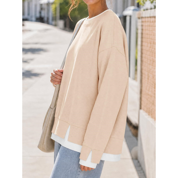 Women’s Oversized Crew Neck Sweatshirt