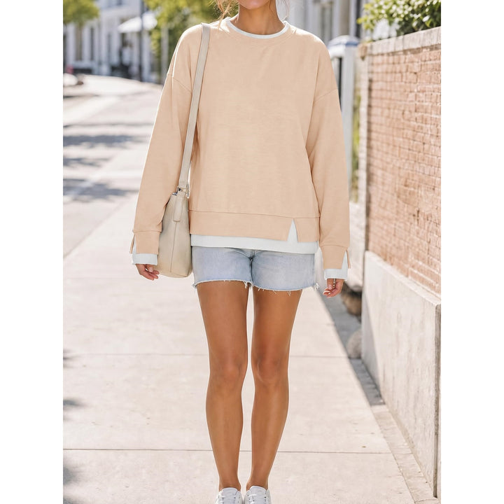 Women’s Oversized Crew Neck Sweatshirt