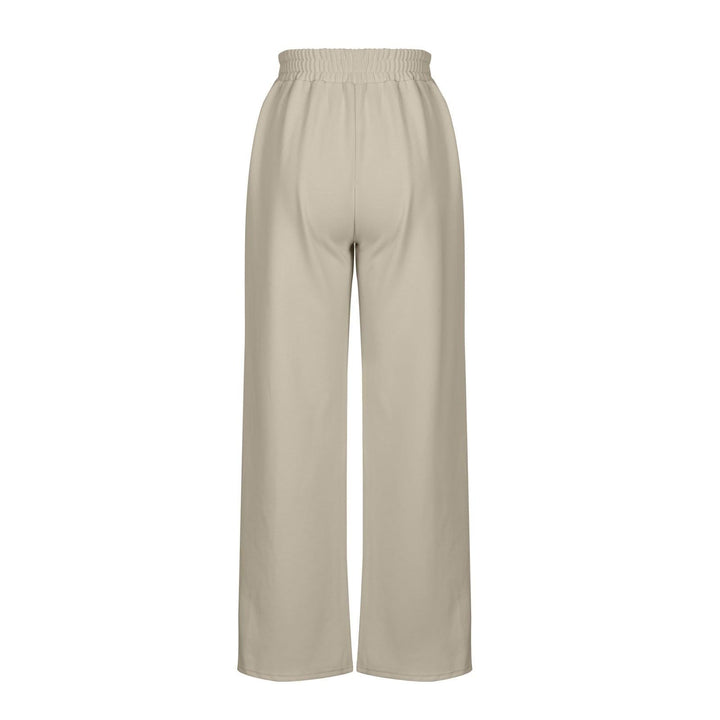Women’s Casual High Waisted Leg Sweatpants