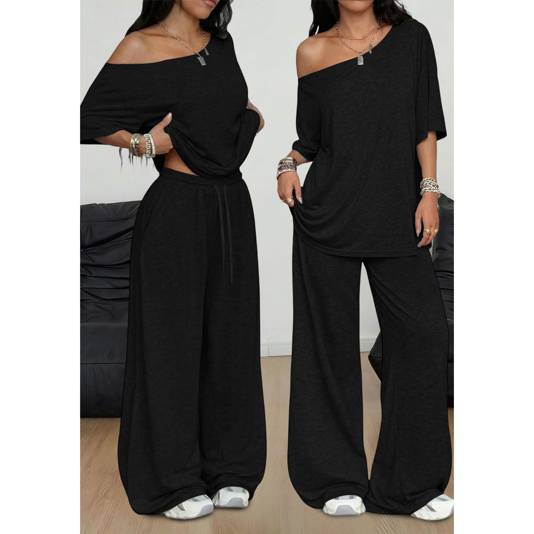Women’s Off Shoulder Lounge Set