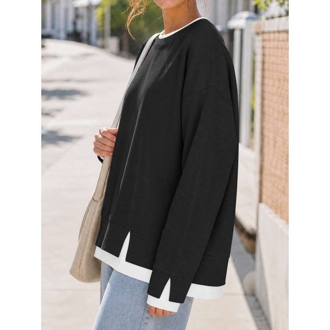 Women’s Oversized Crew Neck Sweatshirt