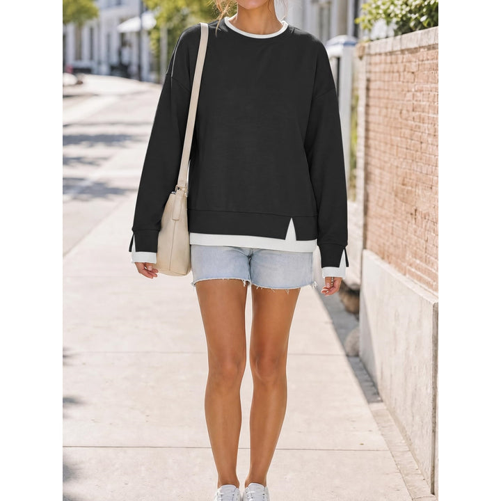 Women’s Oversized Crew Neck Sweatshirt
