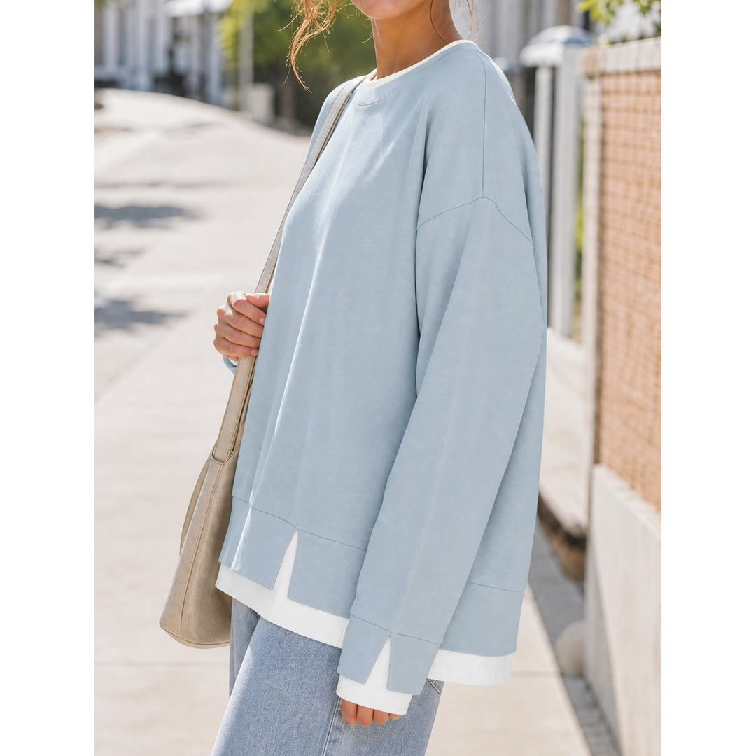 Women’s Oversized Crew Neck Sweatshirt