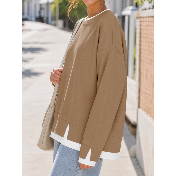 Women’s Oversized Crew Neck Sweatshirt