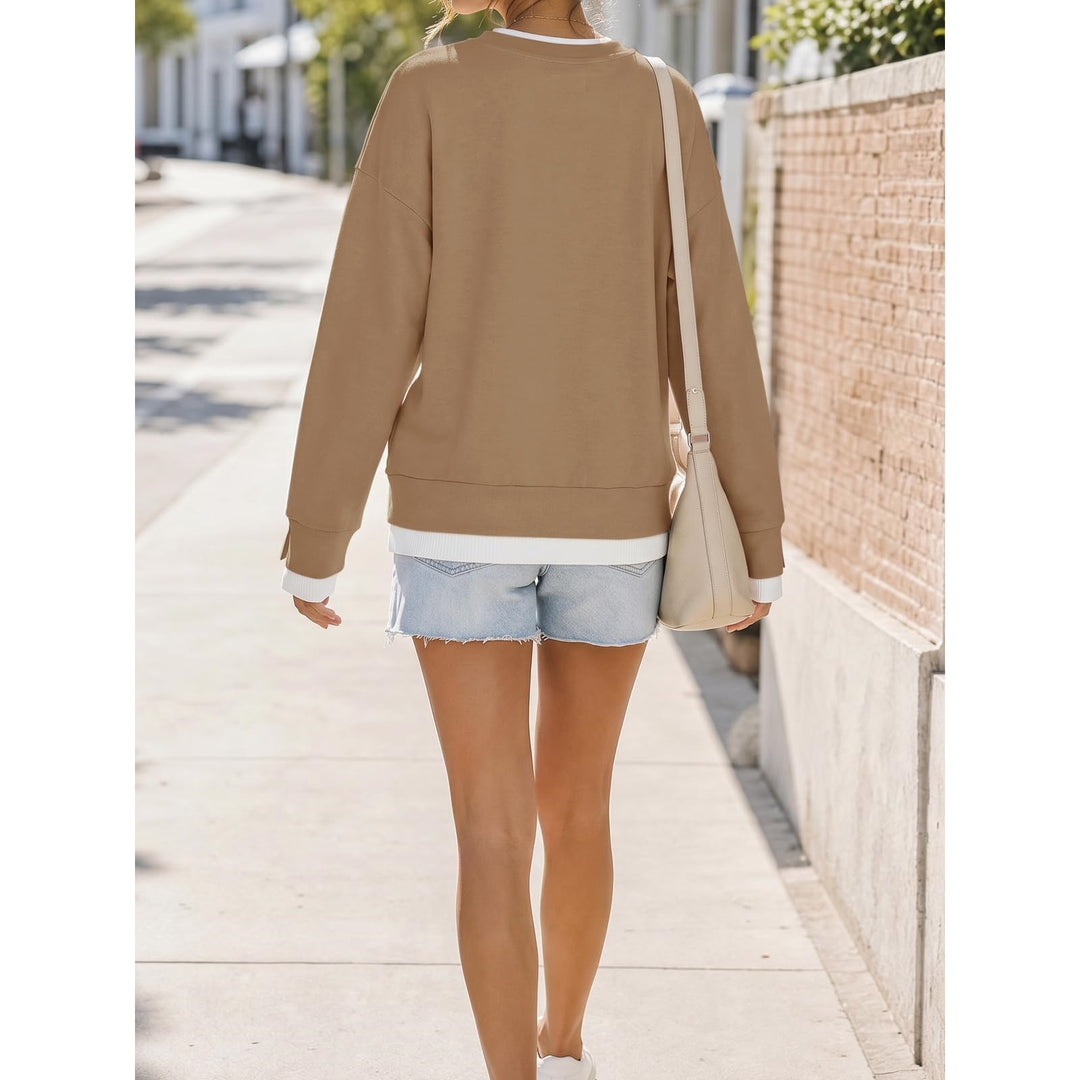 Women’s Oversized Crew Neck Sweatshirt