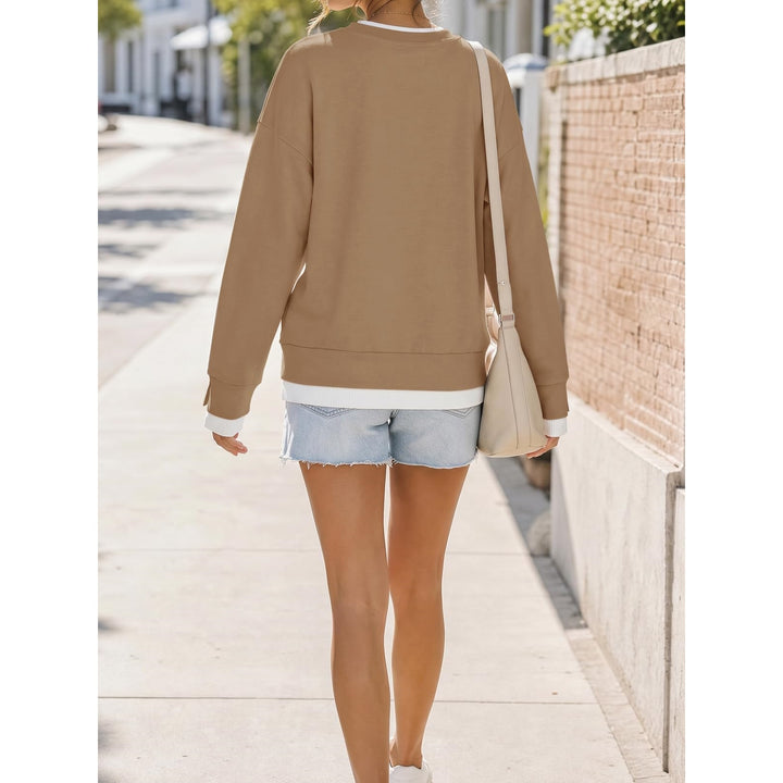 Women’s Oversized Crew Neck Sweatshirt