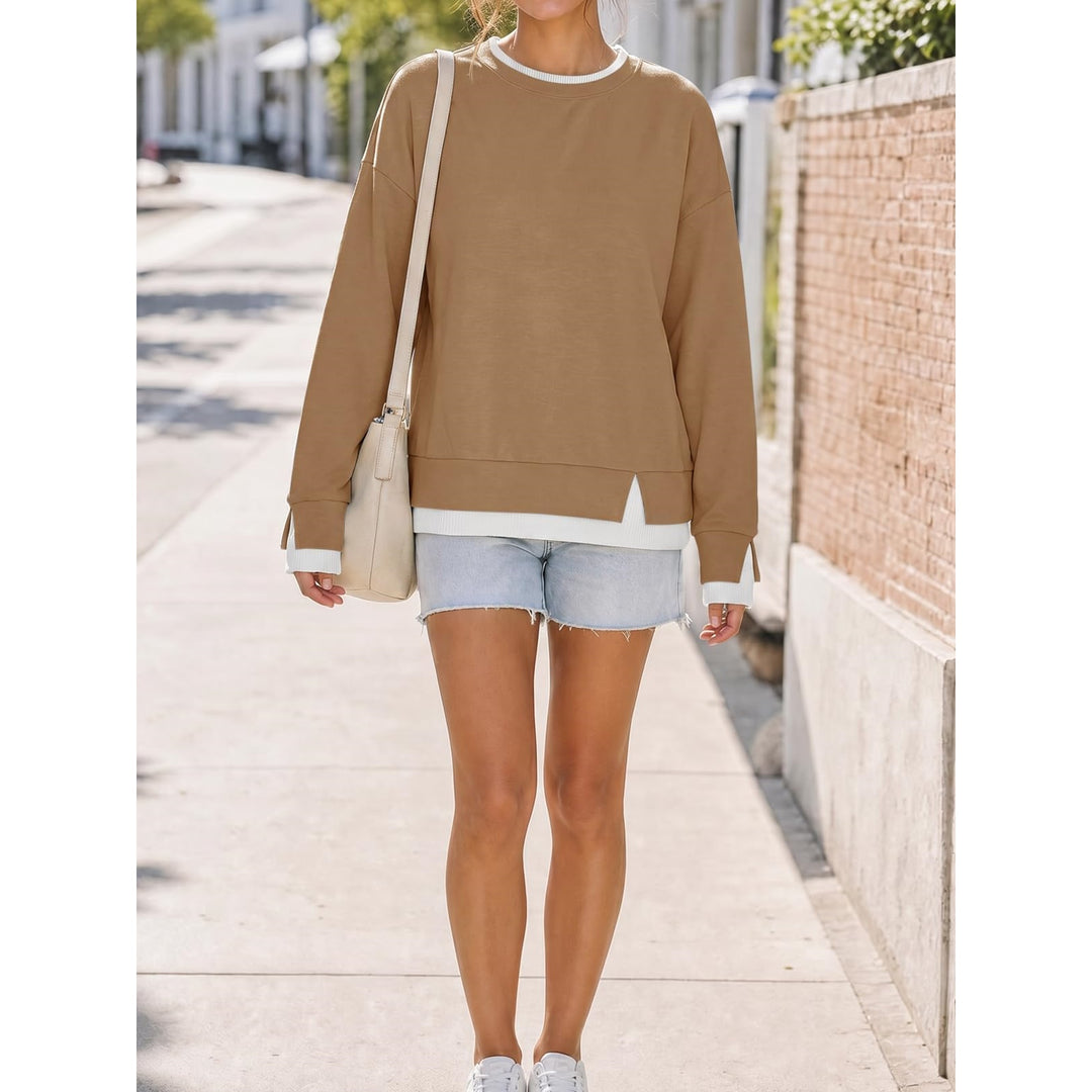Women’s Oversized Crew Neck Sweatshirt