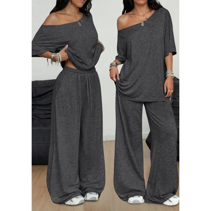 Women’s Off Shoulder Lounge Set