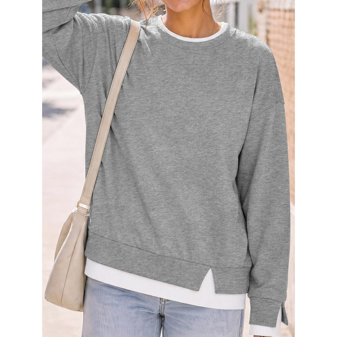 Women’s Oversized Crew Neck Sweatshirt