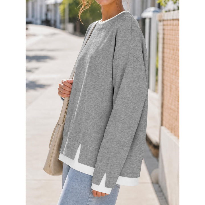 Women’s Oversized Crew Neck Sweatshirt