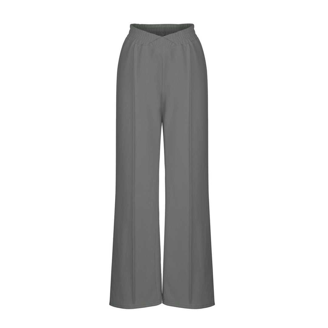 Women’s Casual High Waisted Leg Sweatpants