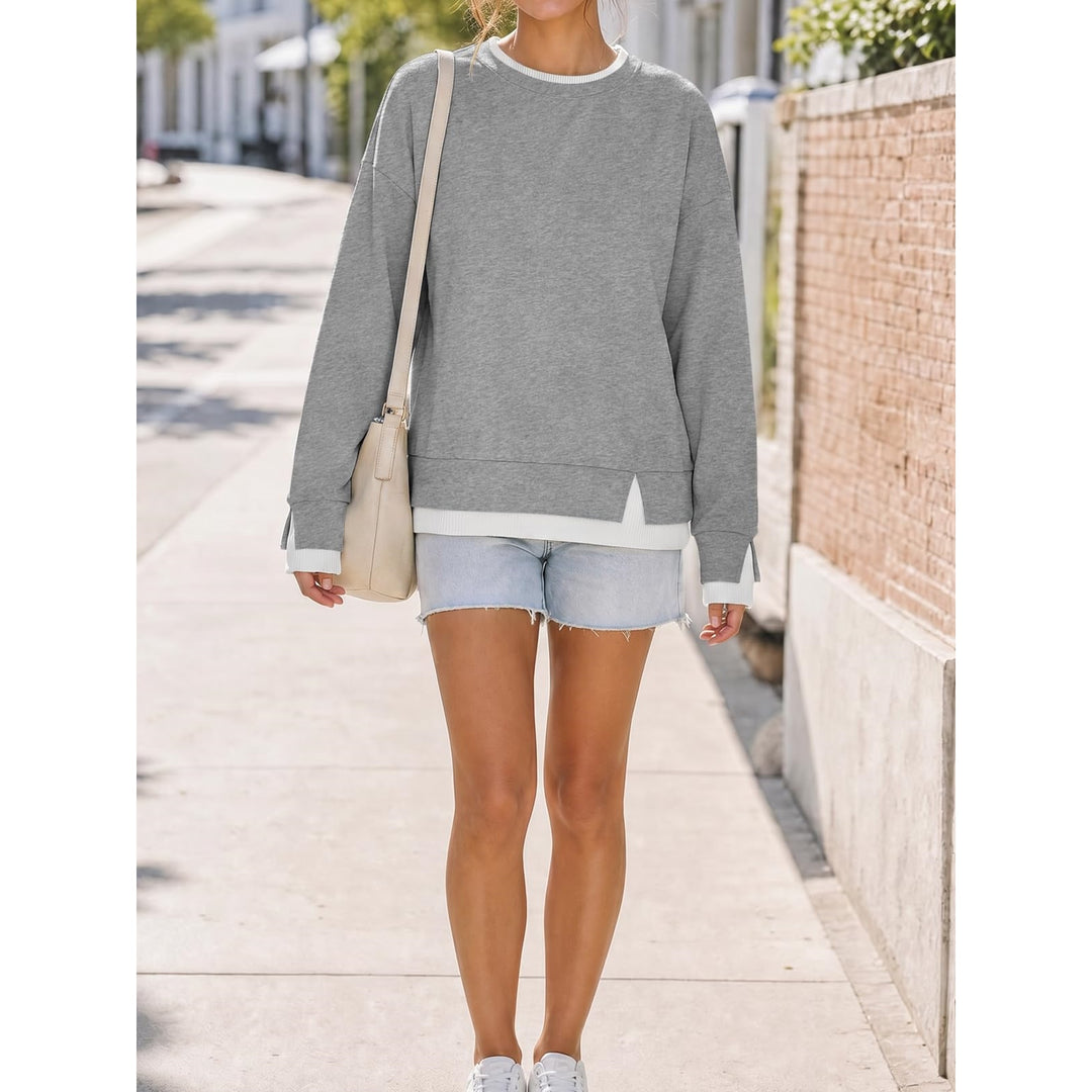 Women’s Oversized Crew Neck Sweatshirt