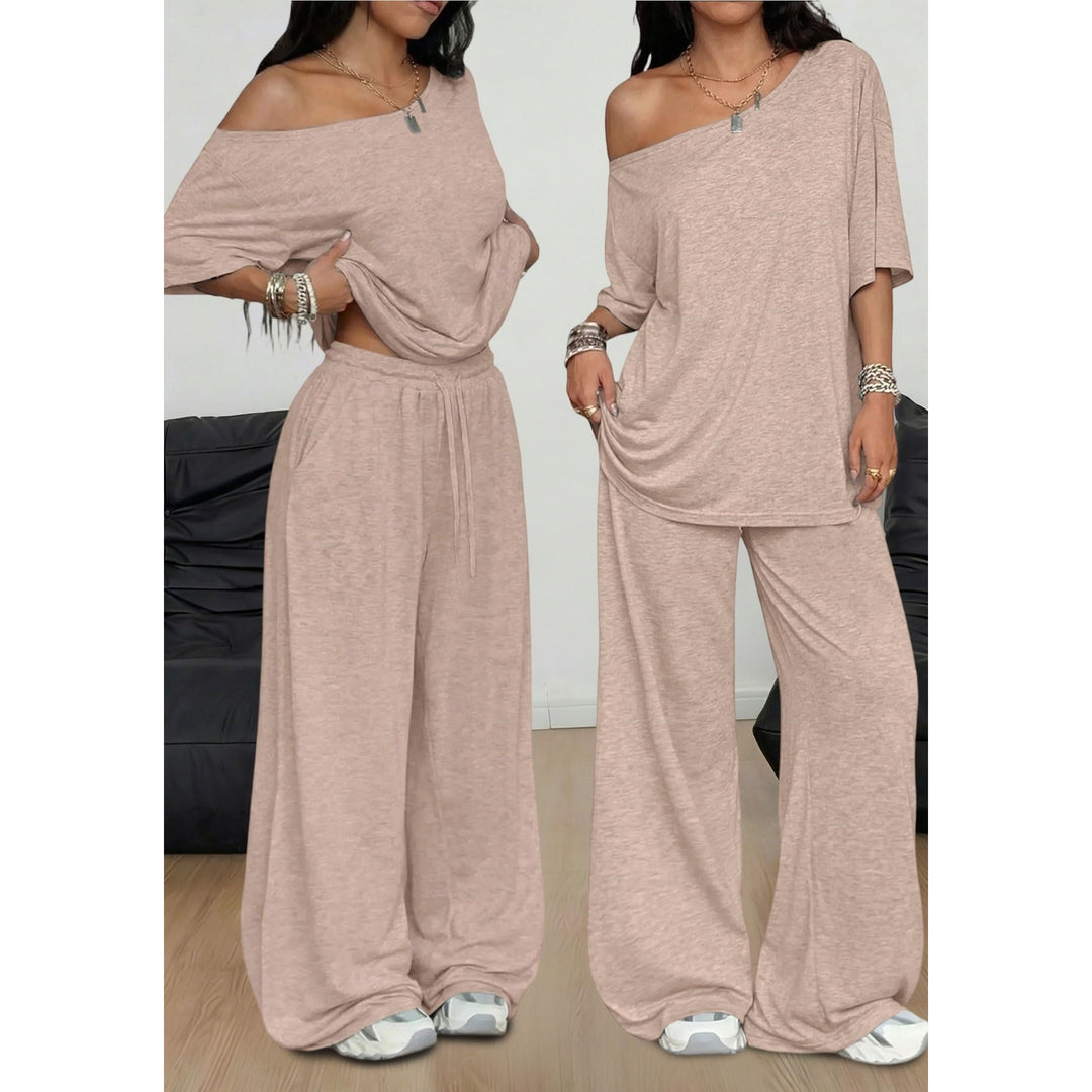 Women’s Off Shoulder Lounge Set