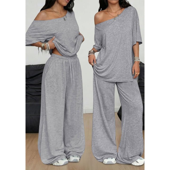 Women’s Off Shoulder Lounge Set