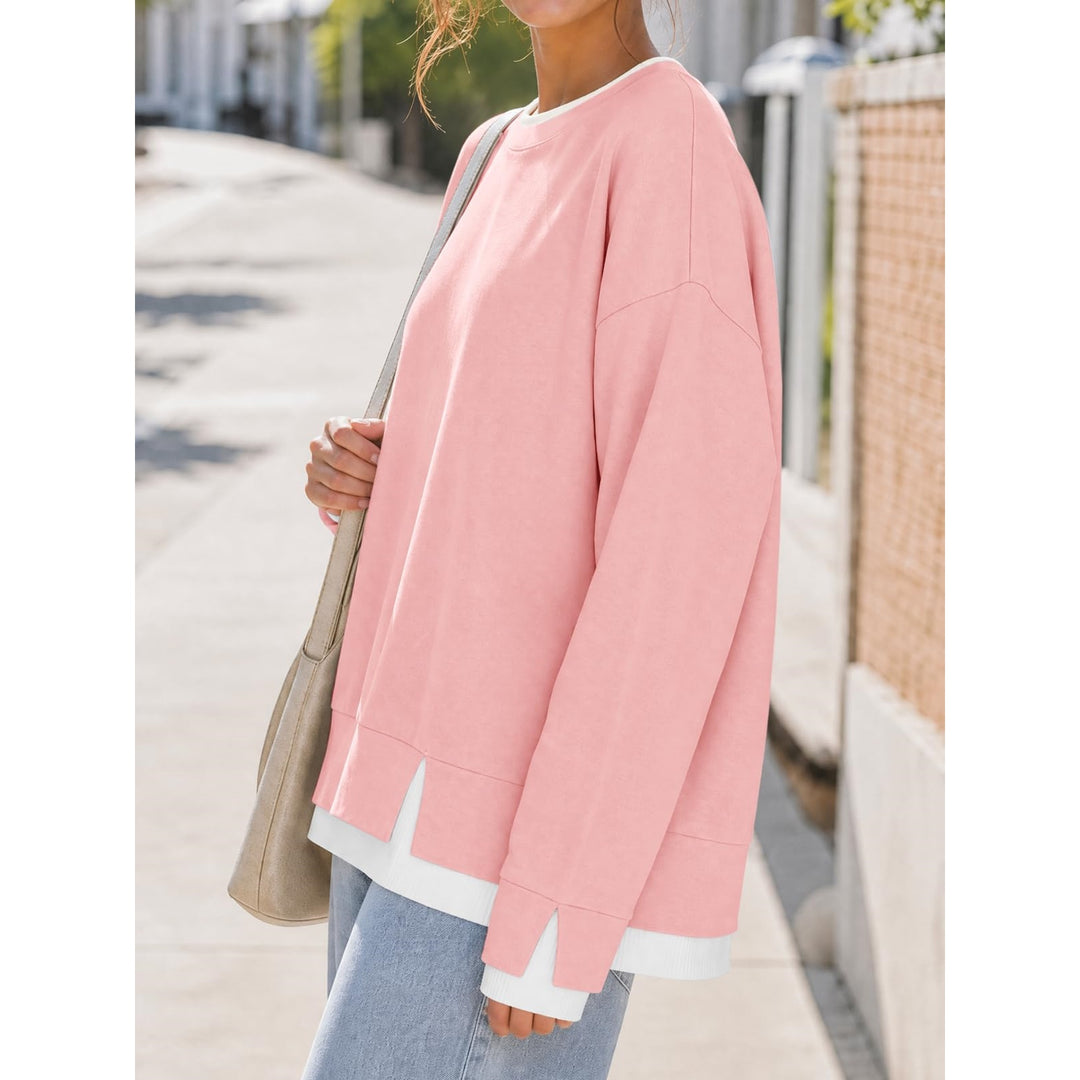 Women’s Oversized Crew Neck Sweatshirt